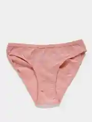 Розовый трусы женские слипы, хлопок