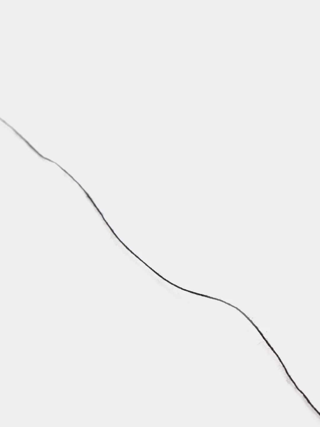 Нитки швейные, 40 лш, 200 м, белые / черные
