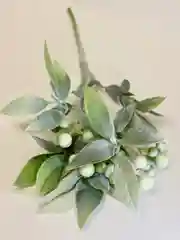 Аметистовый искусственные цветы боярышник, зелень, искуственная трава