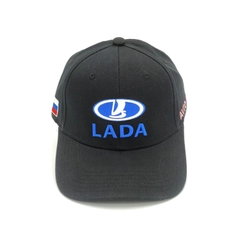 Бейсболка, кепка мужская, женская, унисекс, с объемной вышивкой LADA (ЛАДА), VAZ (ВАЗ)