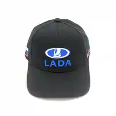 Бейсболка, кепка мужская, женская, унисекс, с объемной вышивкой LADA (ЛАДА), VAZ (ВАЗ)