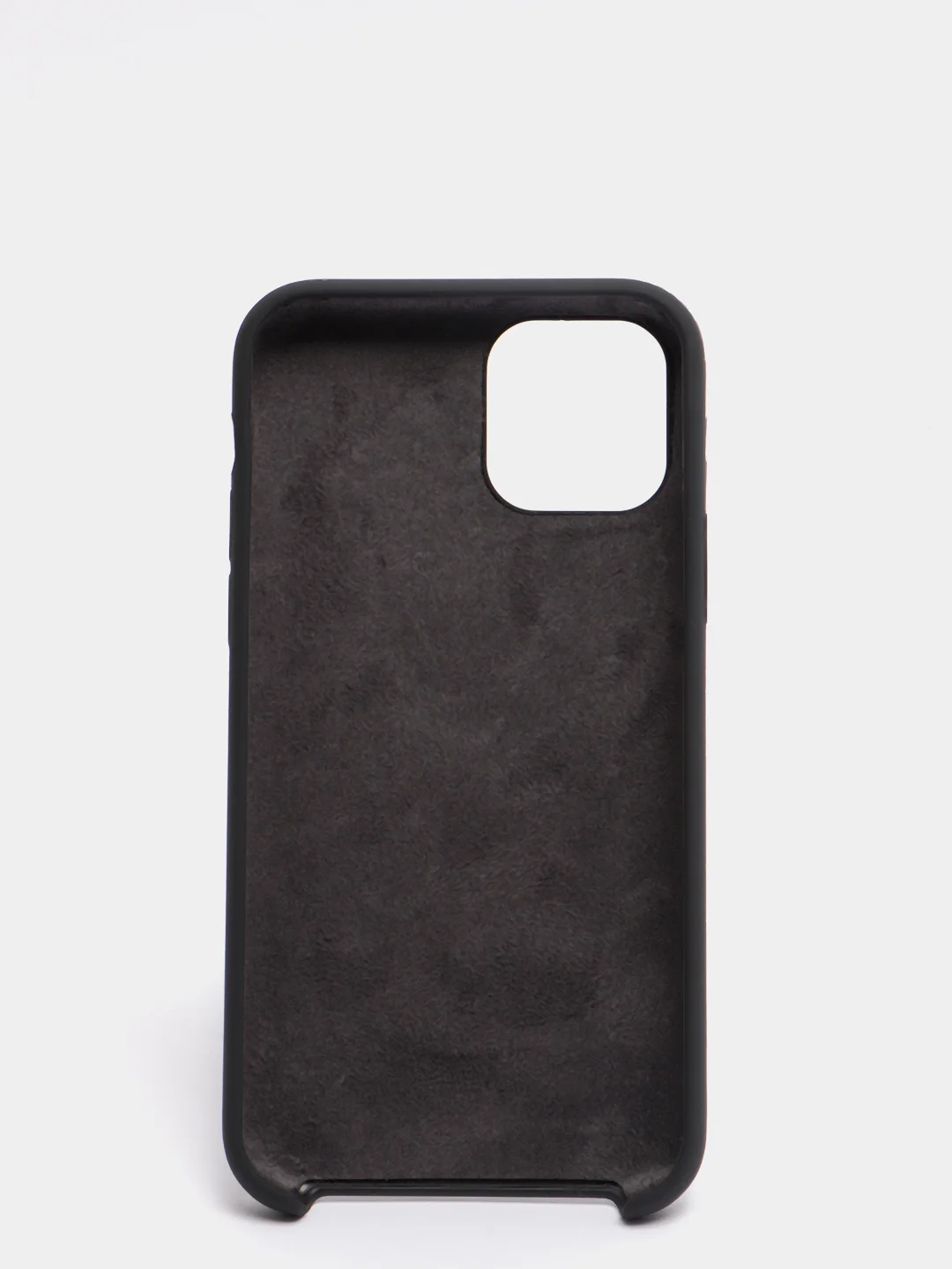 Угольный силиконовый чехол для iPhone 11PRO Silicon Case