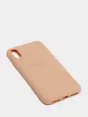 Бежевый чехол для Apple iPhone X / XS силиконовый, 14 цветов