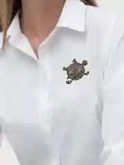 Желтый брошь, 3 цвета