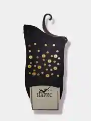 Черный носки женские со стразами