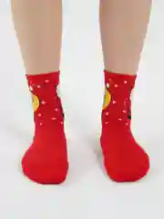 Вишнёвый носки мужские, 5 штук