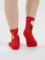 Вишнёвый носки мужские, 5 штук
