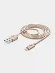 Золотой кабель USB Apple LS30 в нейлоновой оплётке