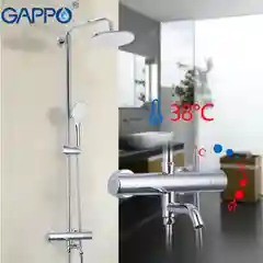 Душевая система GAPPO G2490 с термостатом из латуни