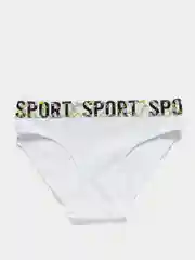 Белый трусы женские спорт