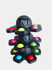 Игрушка Спиннер попит осьминог, игра в кальмара, pop it симпл димпл симпл-димпл поп ит