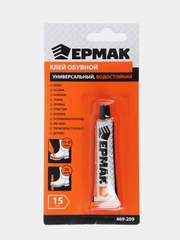 Клей обувной водостойкий "Ермак", 15 мл
