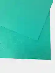 Бирюзовый фоамиран глиттерный для творчества, для рукоделия, фоам с блестками, 20*30 см, 2мм