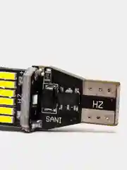 Красный светодиодные LED лампы 45 smd T15 в поворотники и стоп-сигнал авто, 2 шт