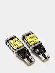 Светодиодные LED лампы 45 smd T15 в поворотники и стоп-сигнал авто, 2 шт
