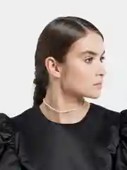 Чокер с жемчугом,цепочка с жемчугом
