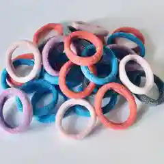 Резинка бесшовная с люрексом, 30 мм, 10 штук
