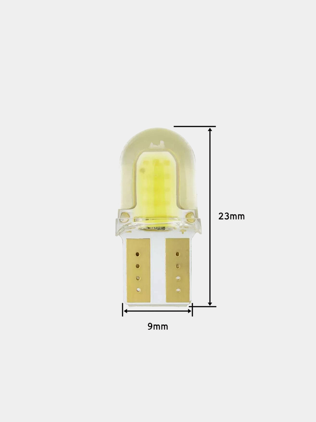 Габаритные LED лампы W5W T10 1-2-4 шт Светодиодные Лампочки  габариты/огонь/салон/подсветка купить по цене 426.65 ₽ в интернет-магазине  Магнит Маркет