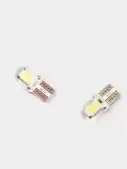 Габаритные LED лампы W5W T10 1-2-4 шт Светодиодные Лампочки габариты/огонь/салон/подсветка