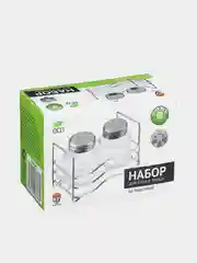 Набор для соли и перца на подставке "Практик"