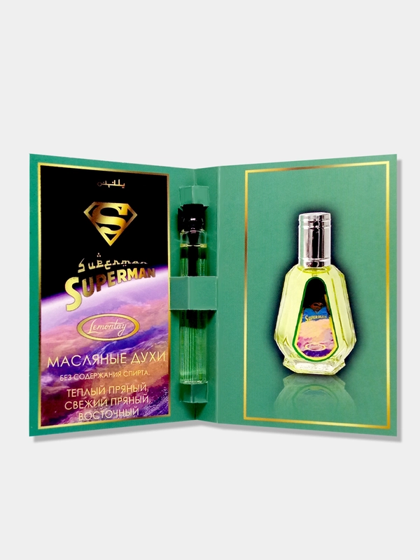 Lemontay масляные духи мужские №605 : superman, супермен, 3 мл