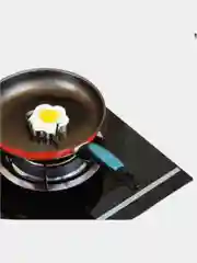 Форма сердце и цветок для жарки яичницы, омлета, блинов, оладий, печенья