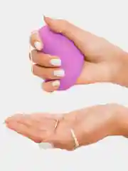 Фуксия beauty4life Спонж для умывания конняку в форме сердца