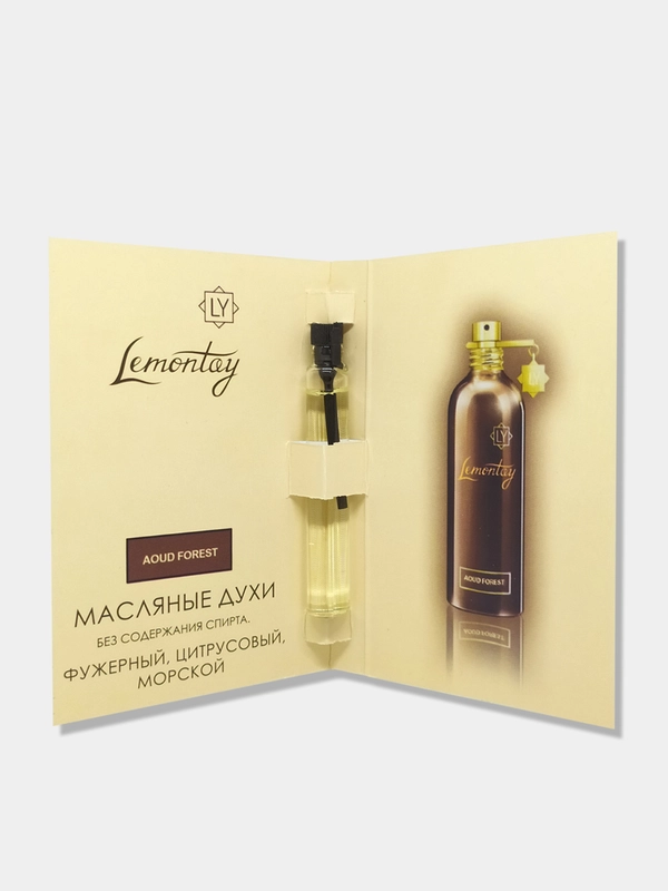 Lemontay масляные духи унисекс №919 : aoud forest, ауд форест, 3 мл