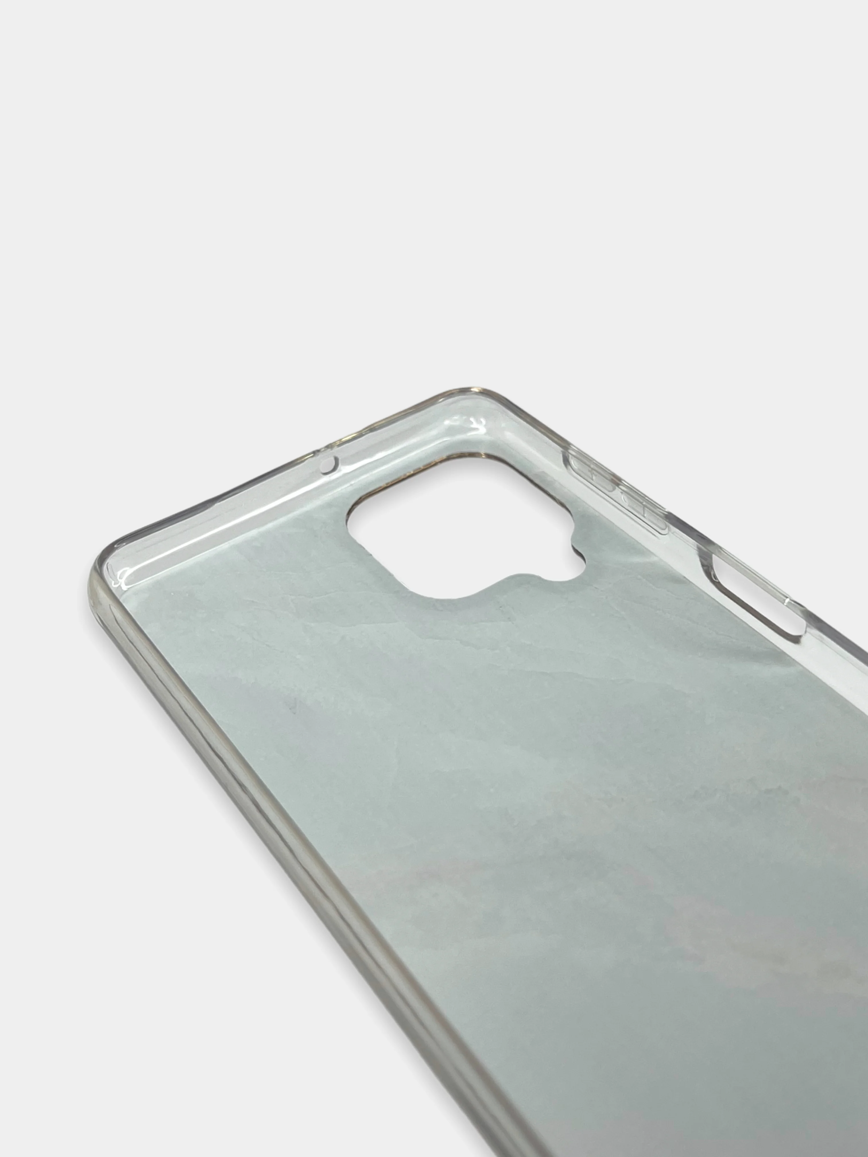 Чехол Samsung Galaxy A22 4G / M22 / M32 силиконовый с мраморным рисунком