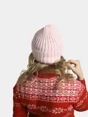 Пудровый шапка женская весна/ шапка бини / шапка женская весенняя/ шапка черная / шапка серая