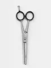 Ножницы парикмахерские Zebo Professional, филировочные, цельнометаллические, 15,5 см