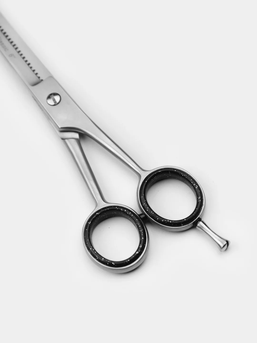 Ножницы парикмахерские Zebo Professional, филировочные, цельнометаллические, 15,5 см