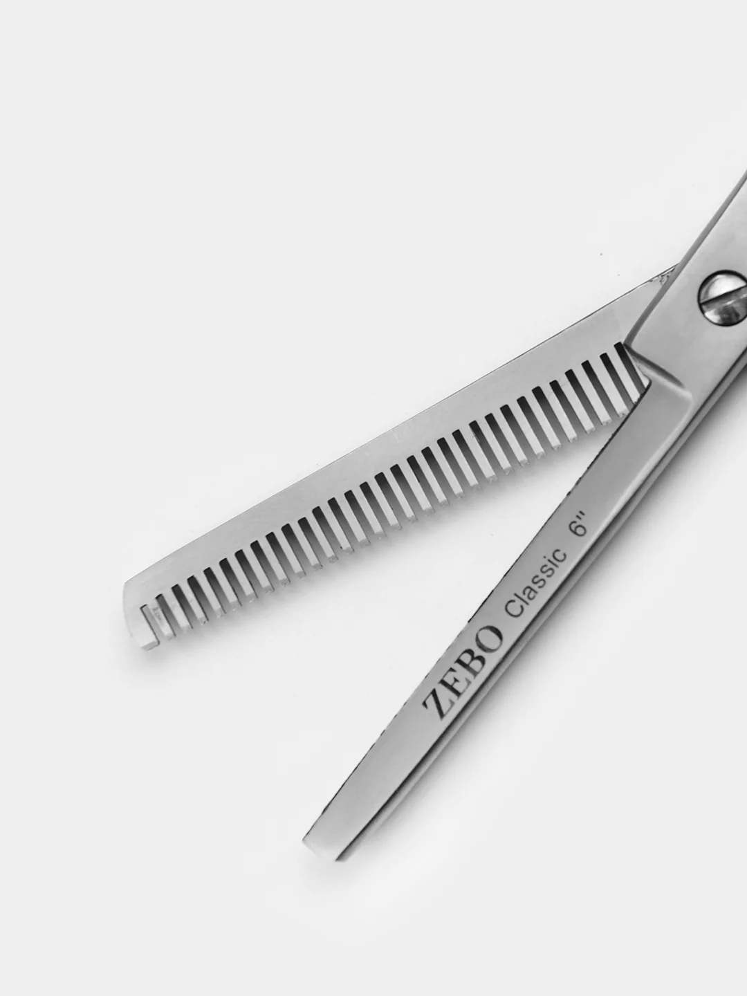 Ножницы парикмахерские Zebo Professional, филировочные, цельнометаллические, 15,5 см