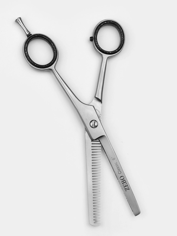 Ножницы парикмахерские Zebo Professional, филировочные, цельнометаллические, 15,5 см