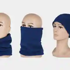 Зимний шарф из флиса