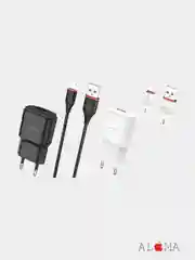 Зарядное устройство Borofone BA48A Orion с кабелем Lightning, 2.1A