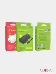 Зарядное устройство Borofone BA48A Orion с кабелем Lightning, 2.1A