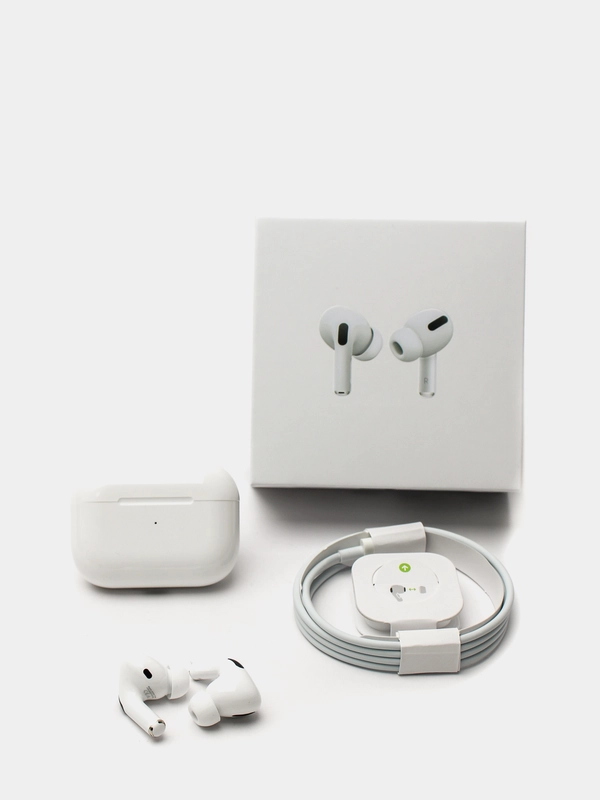 Беспроводные наушники Pro, с микрофоном, сенсорные, Bluetooth, iOS, с чехлом