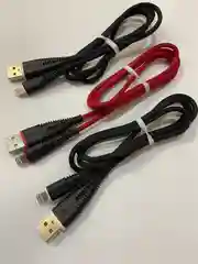 Красный кабель Lightning, айфон, 1 м