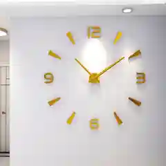 Золотой часы настенные