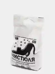 Впитывающий наполнитель для кошачьего туалета древесный "Чистюля", 5 л