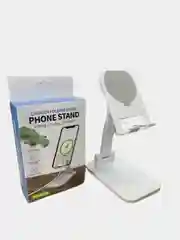Белый настольная складная подставка для смартфонов, планшетов, электронных книг
