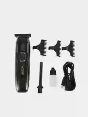 Машинка для стрижки волос VGR V-020 Pro насадки, USB зарядка