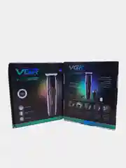 Машинка для стрижки волос VGR V-020 Pro насадки, USB зарядка