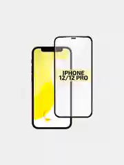 Защитное стекло для iPhone 12 MINI, с черной рамкой, антибликовое
