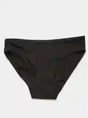 Черный трусы женские слипы бамбуковые