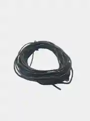 Кабель 26AWG 1*0.1мм2 черный (термостойкий силикон 30 жил) (5 метров)
