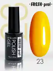 Гель лак для ногтей, гель-лак Fresh Prof Neon, 10g желтый зеленый оранжевый бирюзовый