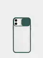 Зеленый матовый, полупрозрачный чехол для iPhone 12 mini, 5.4, с защитой камеры