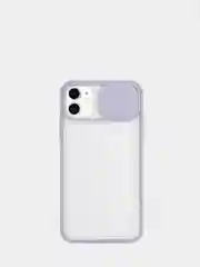 Лавандовый чехол iPhone 12 Pro с защитой камеры